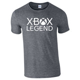 XBOX LEGEND Game Logo Gamer Gaming Tshirt