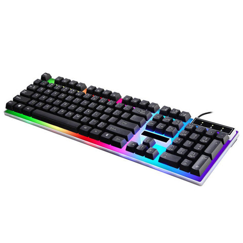 Waterproof Rainbow Keyboard With