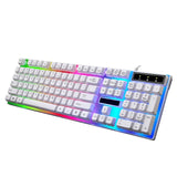 Waterproof Rainbow Keyboard With