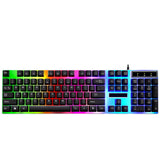 Waterproof Rainbow Keyboard With