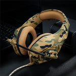 ONIKUMA K1-B Camouflage Pattern PS4 Gaming Headset