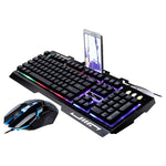 USB Wired Gaming Keyboard and Mouse Set