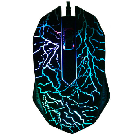 3 Buttons USB Wired Luminous Gamer Computer Gaming Mouse