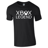XBOX LEGEND Game Logo Gamer Gaming Tshirt