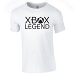 XBOX LEGEND Game Logo Gamer Gaming Tshirt