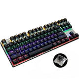 Metoo 87-Key Mechanical Backlit Gaming