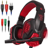 LED Lights Gaming Headset