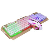 V1 Wired Backlight illuminated Ergonomic USB Gaming Keyboard