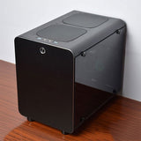 PC Gamer Cooling Case Computer Small Mini Air Chassis For ITX Motherboards Vertical ATX Gabinete All-aluminum Dust-Proof Frame