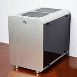 PC Gamer Cooling Case Computer Small Mini Air Chassis For ITX Motherboards Vertical ATX Gabinete All-aluminum Dust-Proof Frame