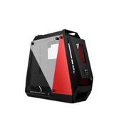 ZEAGINAL PC ATX Case Gaming Gamer Pomegranate Pirate For Water Cooling Loop Aluminum +Tempered glass ZC-10