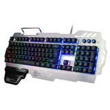 PK-900 USB Wired 104 Keys Mixed Color Backlight Gaming