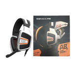 SENICC A8 Virtual 7.1 Stereo Sound USB LED Gaming Headset