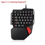 PK-900 USB Wired 104 Keys Mixed Color Backlight Gaming