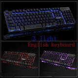 Russian Backlight Gaming keyboard