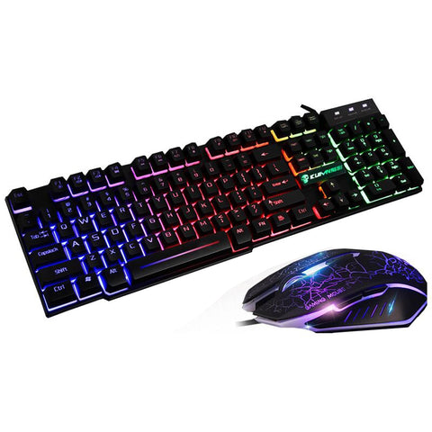 Gaming Keyboard And Mouse Set With Backlight